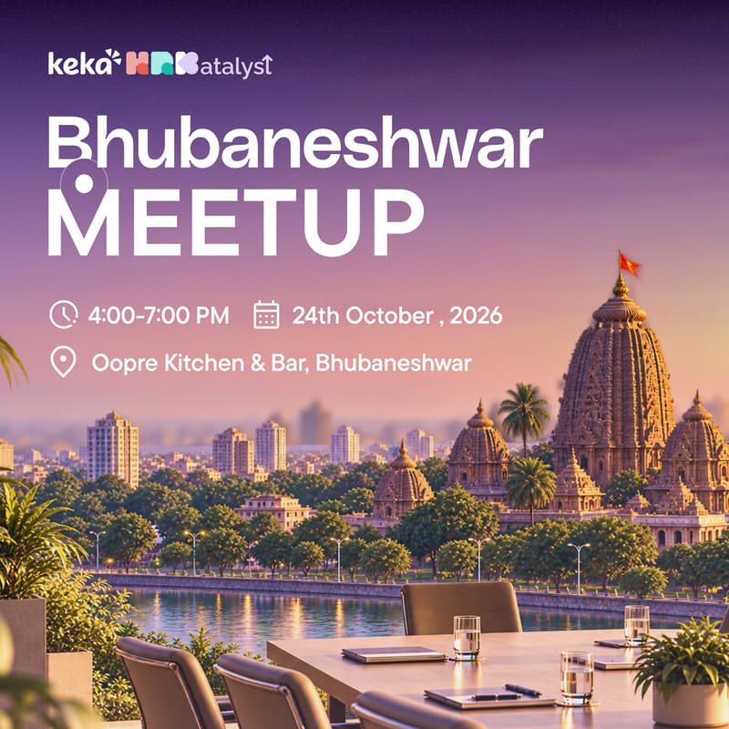 Cover Image for Keka HR Katalyst Bhubaneshwar Meetup