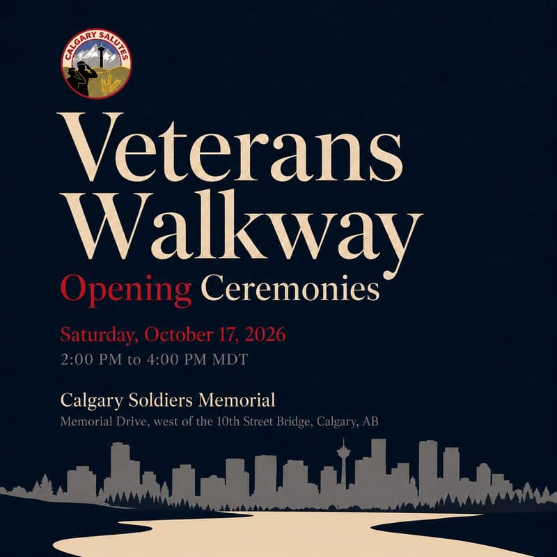 Cover Image for Veterans Walkway Opening Ceremonies