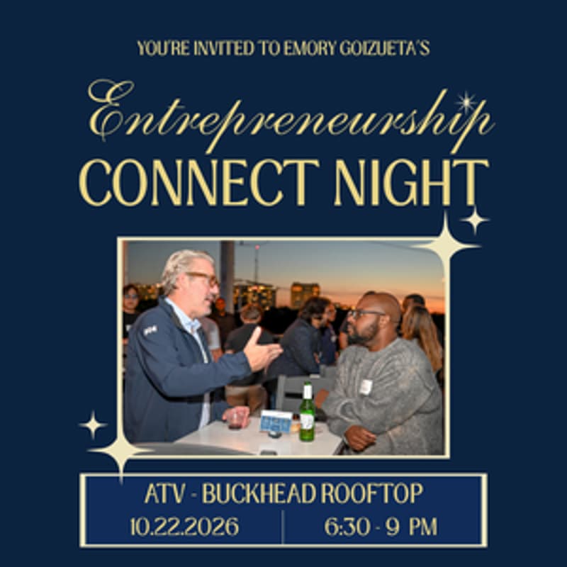 Cover Image for Emory Goizueta Entrepreneurship Connect Night