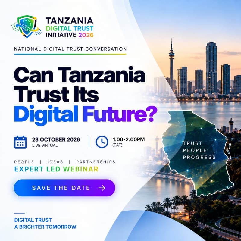 Cover Image for Webinar-Can Tanzania Trust Its Digital Future?