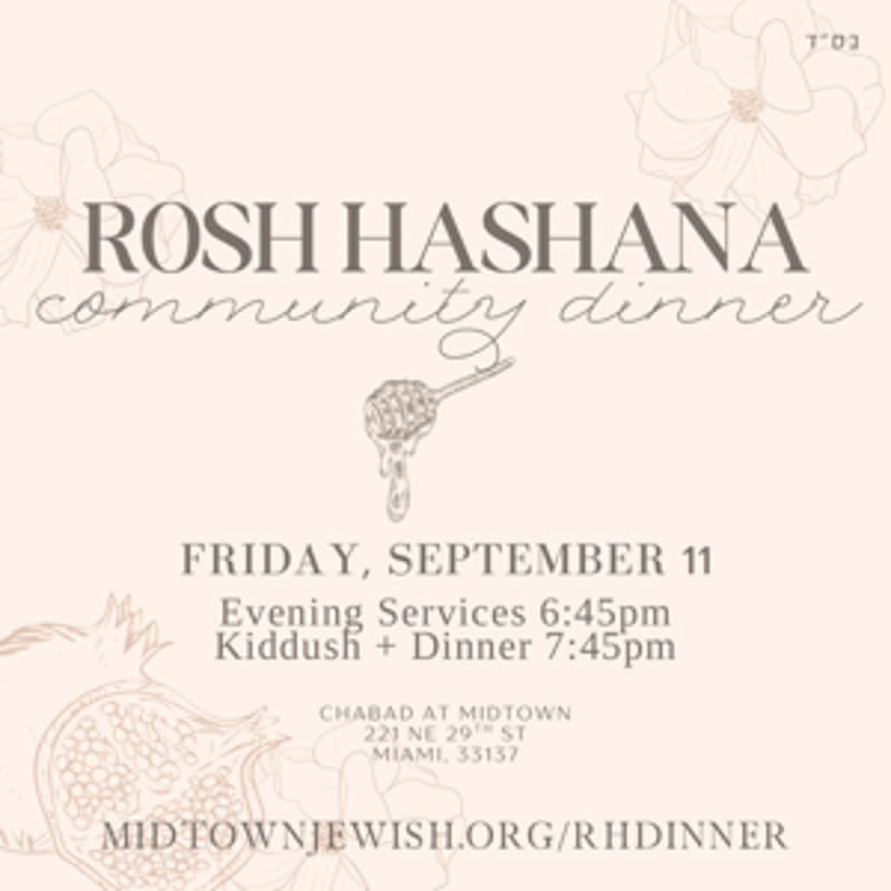 Cover Image for Rosh Hashana Community Dinner