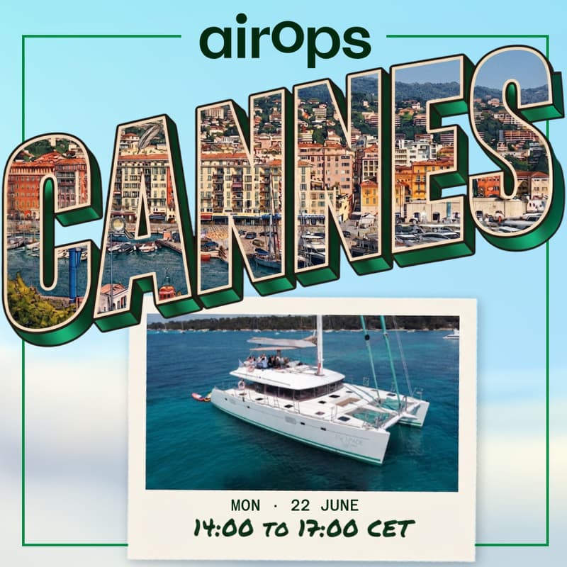 Cover Image for AirOps Yacht Cruise