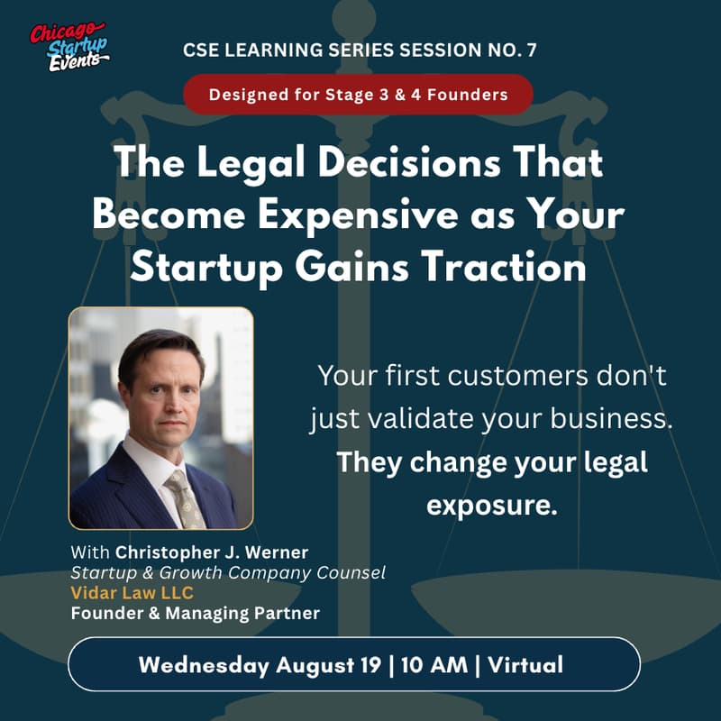 Cover Image for The Legal Decisions That Become Expensive as Your Startup Gains Traction