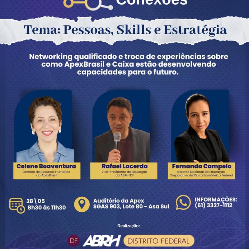 Cover Image for ENCONTRO & CONEXÕES - PESSOAS, SKILLS E ESTRATÉGIA