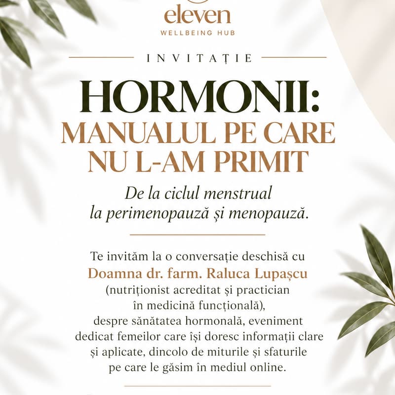 Cover Image for Hormonii: manualul pe care nu l-am primit.