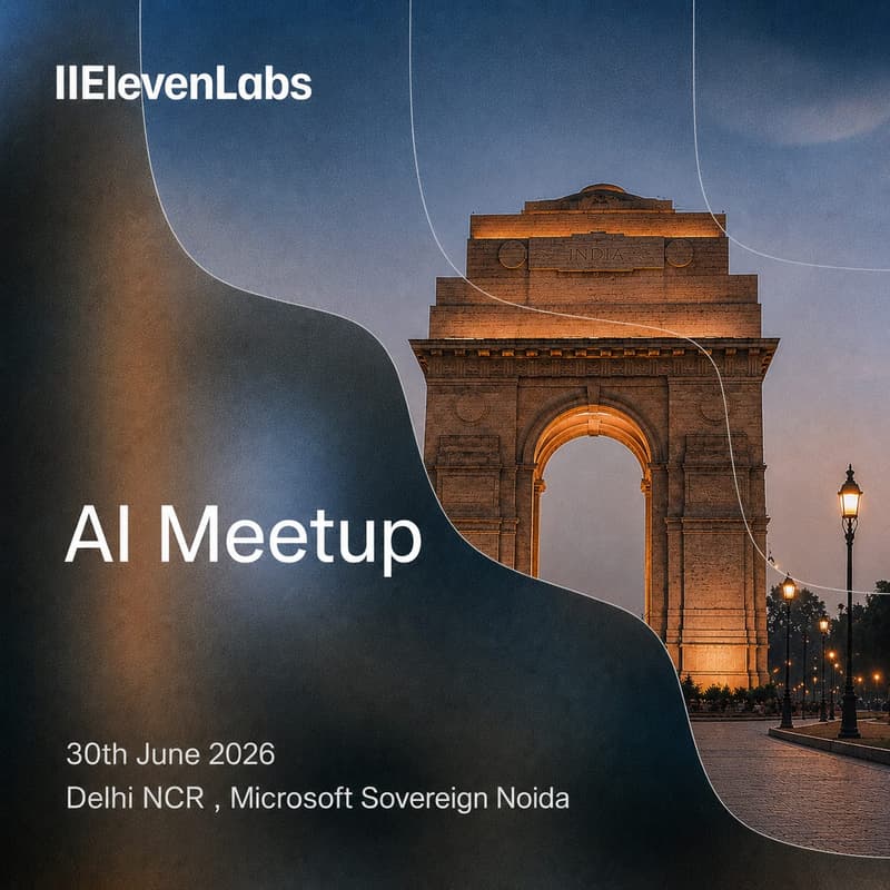 Cover Image for ElevenLabs AI Meetup