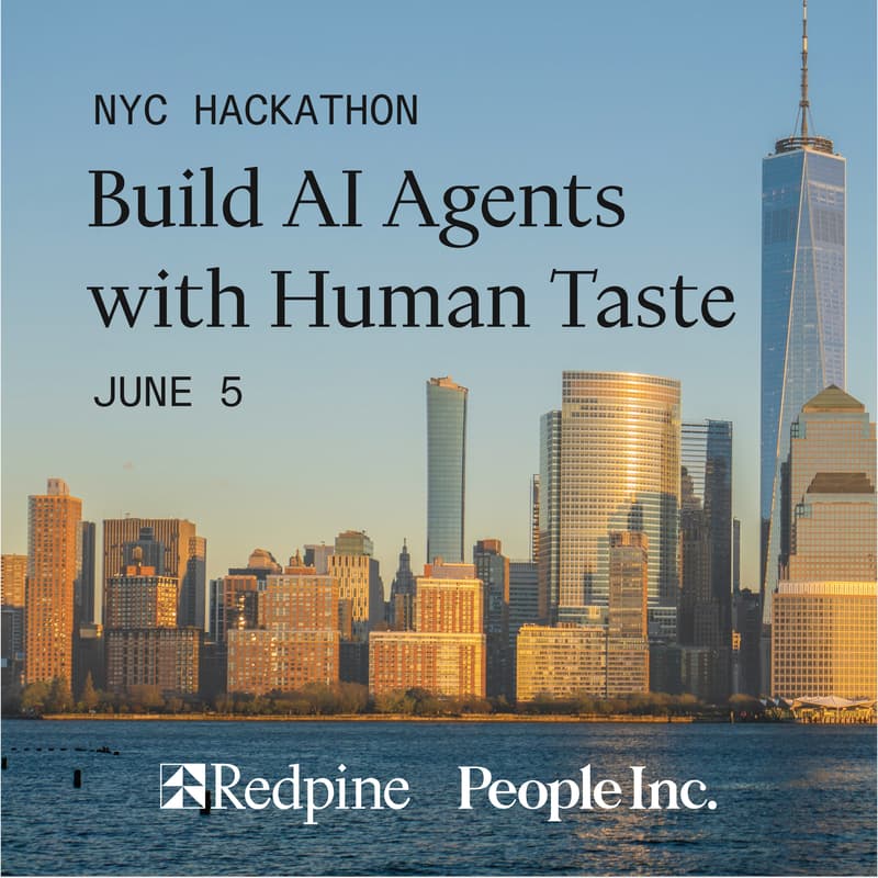 Cover Image for NYC Hackathon | Build AI Agents with Human Taste