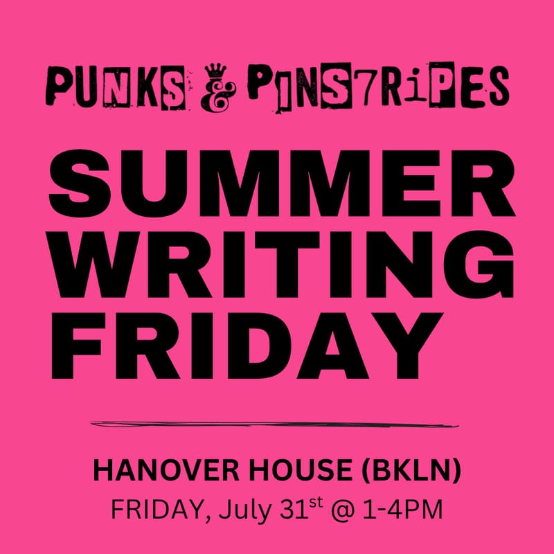 Cover Image for Summer Writing Friday