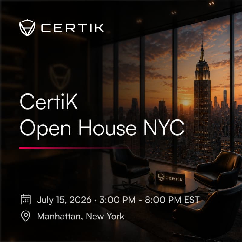 Cover Image for CertiK Open House NYC