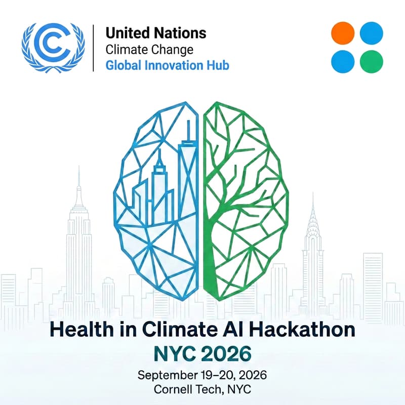 Cover Image for Health in Climate AI Hackathon NYC