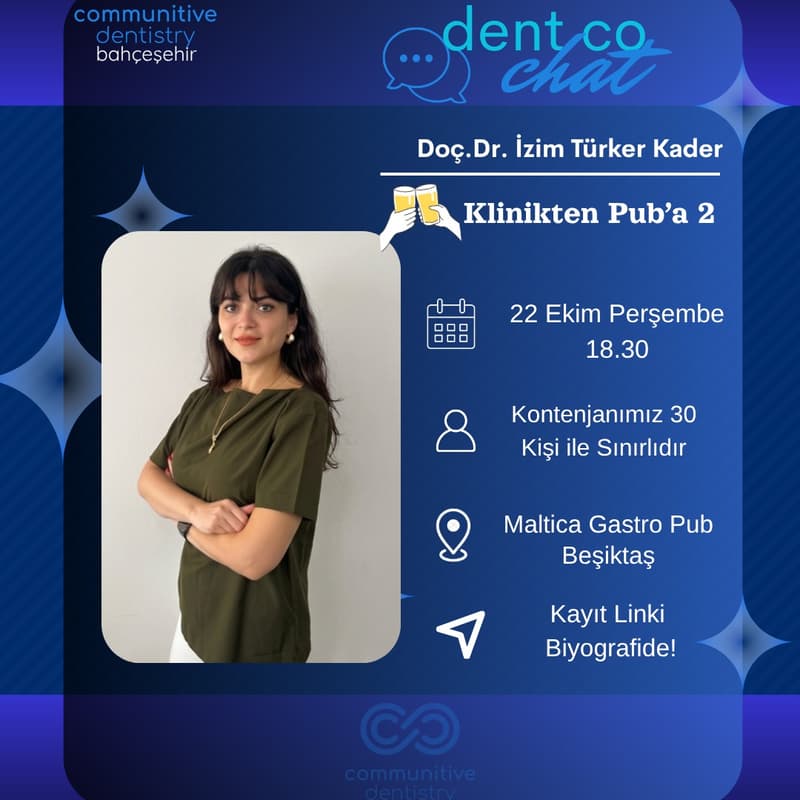Cover Image for DentCo Chat - Doç Dr. İzim Türker Kader