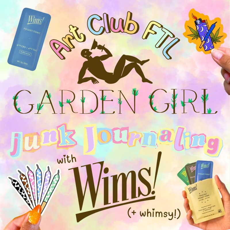 Cover Image for Garden Girl Junk Journaling with Wims (& Whimsy!) 🍃