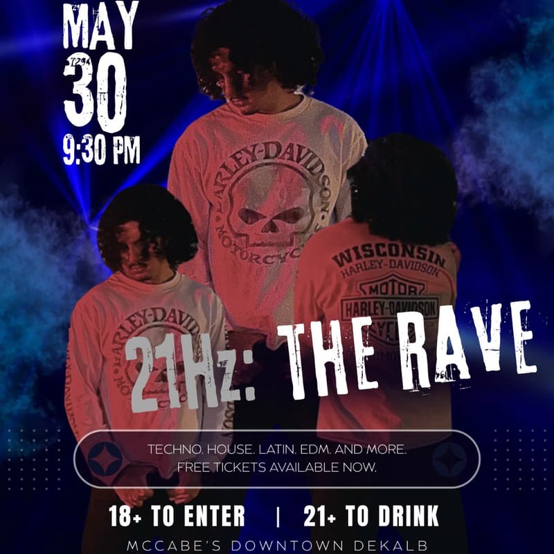 Cover Image for 21Hz: THE RAVE