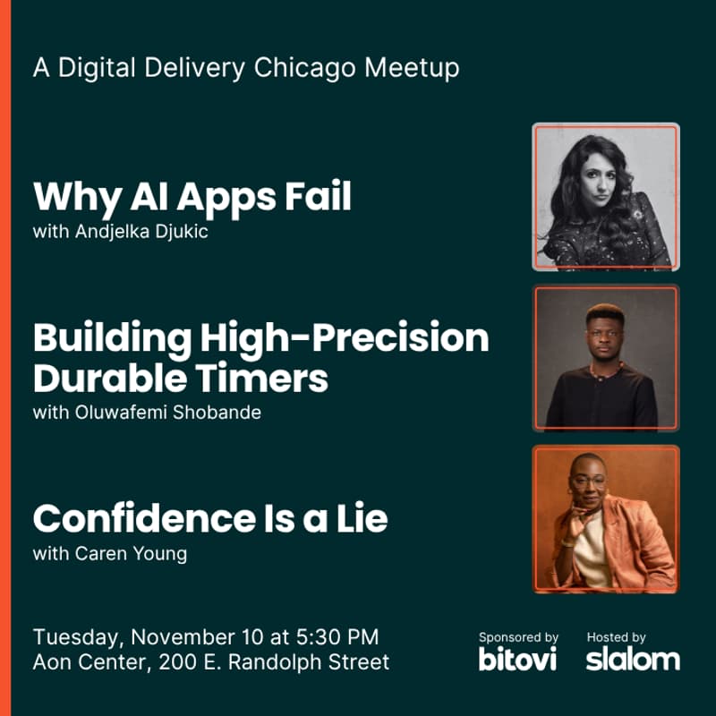 Cover Image for Why AI Apps Fail + Building High-Precision Durable Timers + Confidence Is a Lie