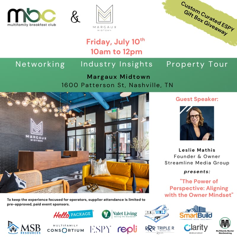 Cover Image for Multifamily Breakfast Club: Nashville (with Leslie Mathis)