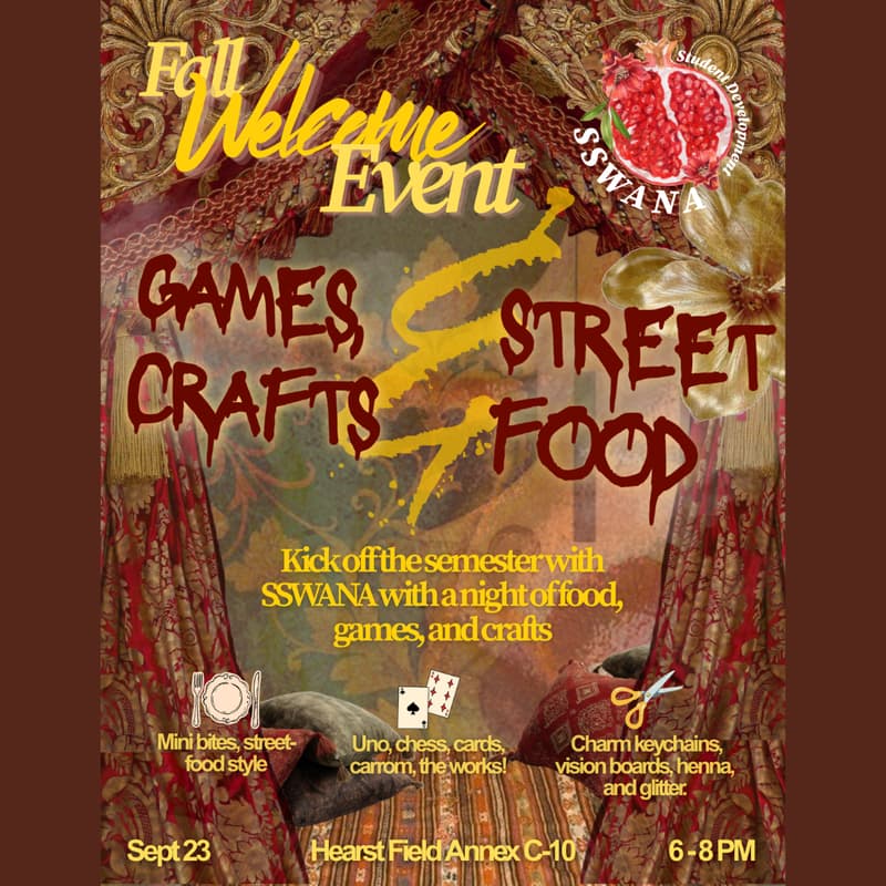 Cover Image for SSWANA Fall Welcome Night!