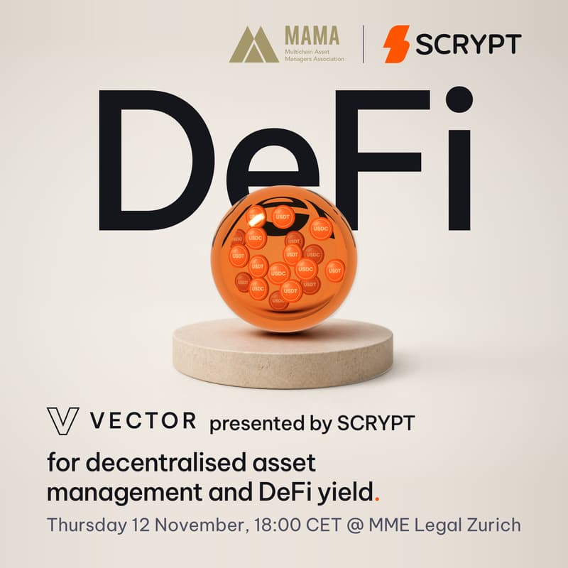 Cover Image for MAMA x SCRYPT: Decentralised asset management and DeFi yield