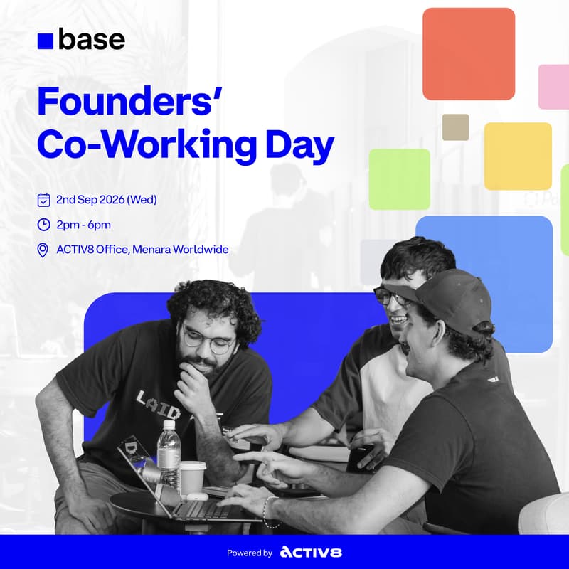 Cover Image for Base Founders’ Co-Working Day 🟦👨‍💻