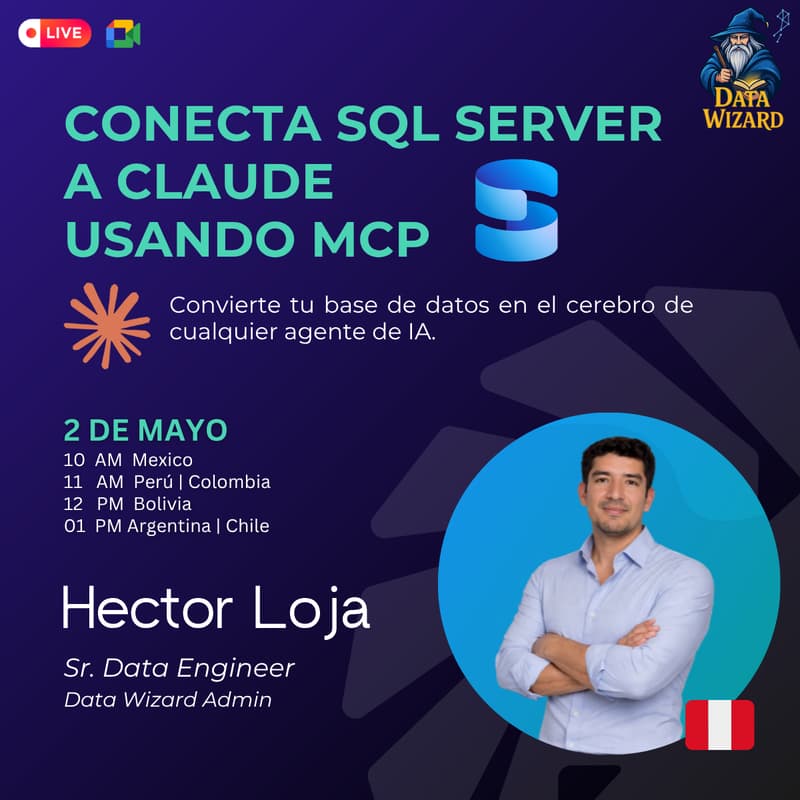 Cover Image for Cómo conectar SQL Server a Calude tu Agente de IA usando MCP