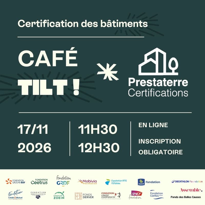 Cover Image for ☕ Café Tilt — Certification des bâtiments : quelles aides à la clé ? Avec Prestaterre