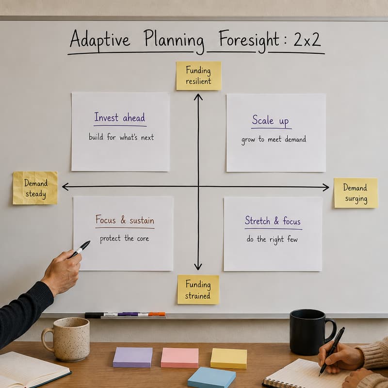 Cover Image for Adaptive Strategy: Practical Tools for Nonprofits & Mission-Driven Teams