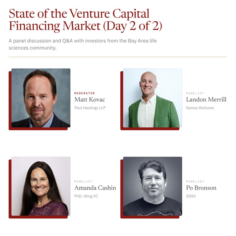 Cover Image for State of the Venture Capital Financing Market (Day 2 of 2)