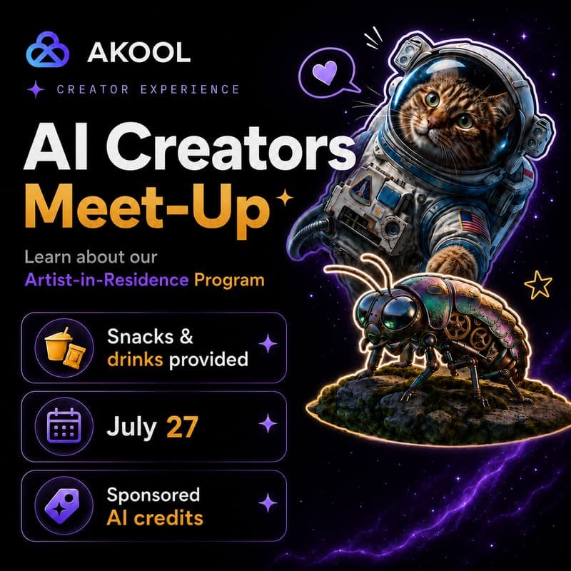 Cover Image for AI Creators Meetup: Build, Experiment & Get Featured