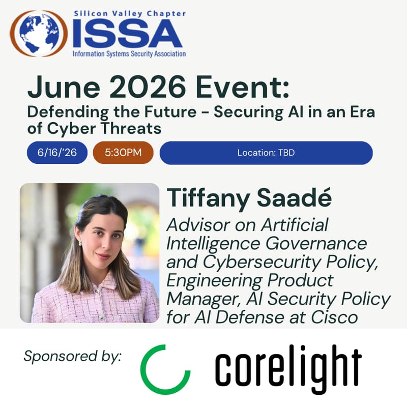 Cover Image for June 2026 Event: Defending the Future - Securing AI in an Era of Cyber Threats