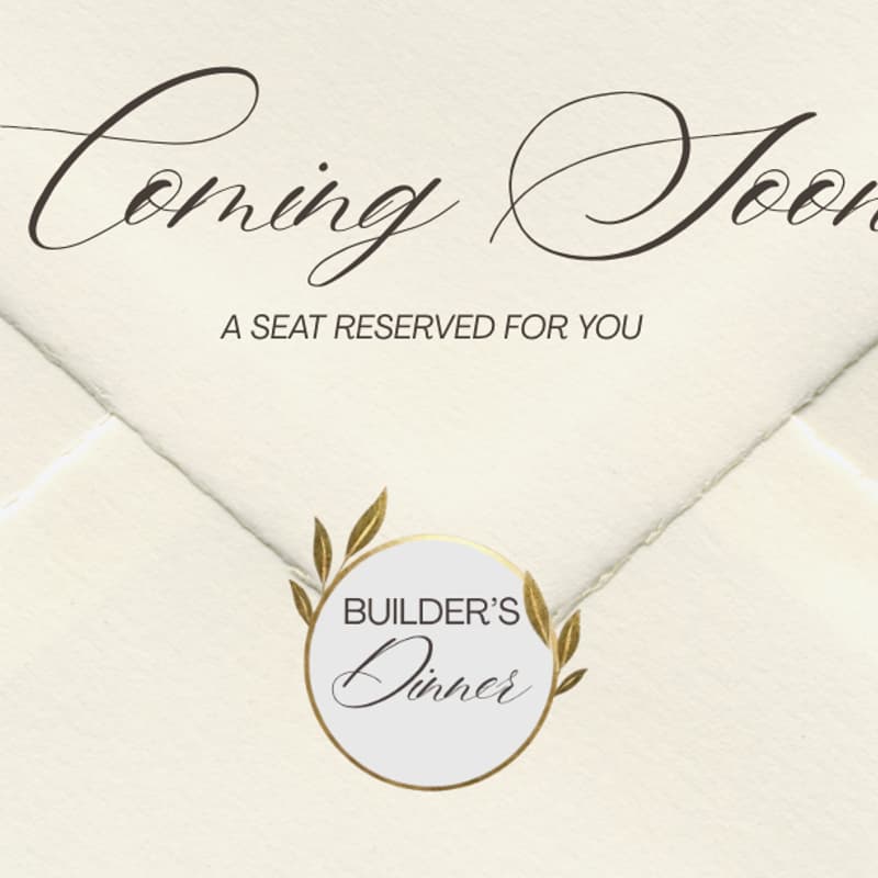 Cover Image for The Builder's Dinner Chicago