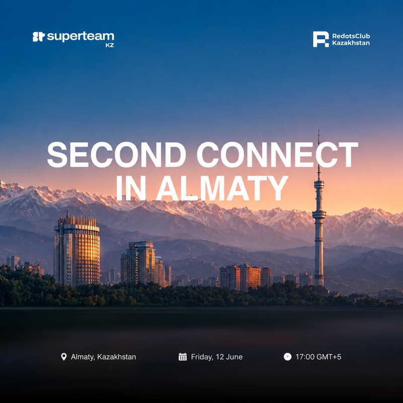 Cover Image for RedotsClub Kazakhstan: Second Connect in Almaty