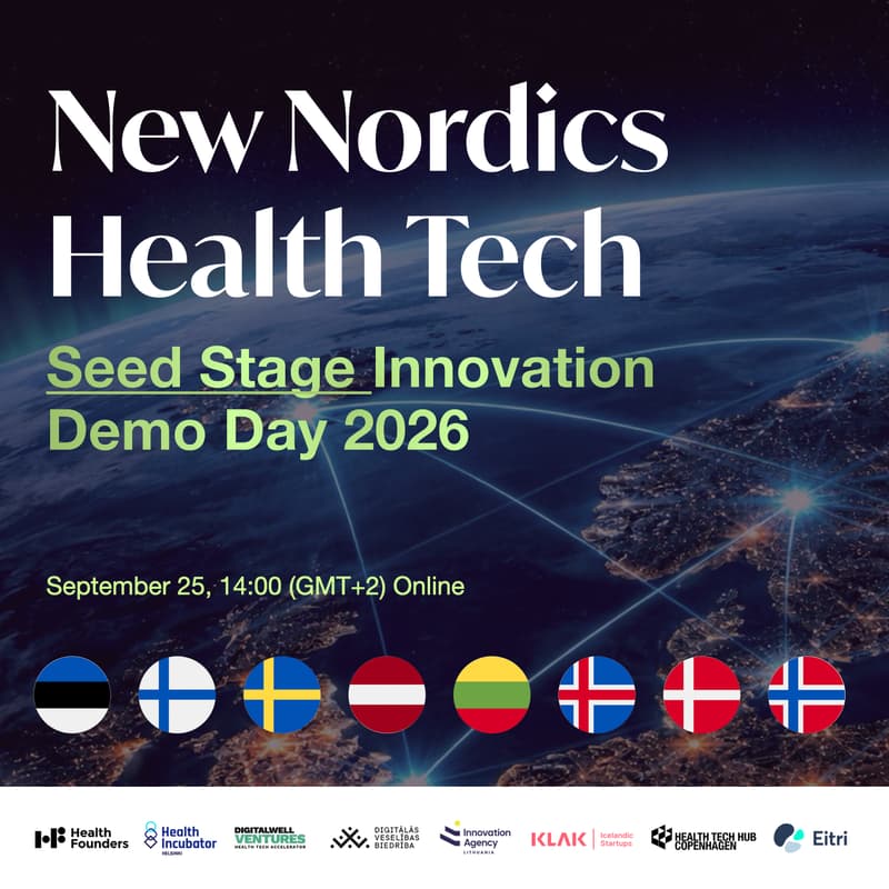 Cover Image for New Nordics Health Technology Demo Day 2026