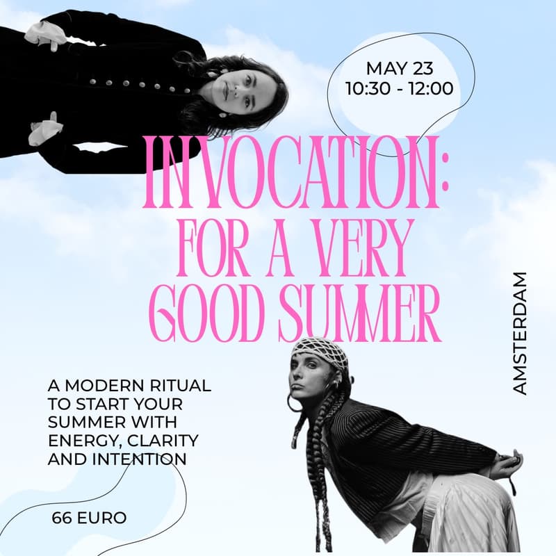 Cover Image for INVOCATION: FOR A VERY GOOD SUMMER