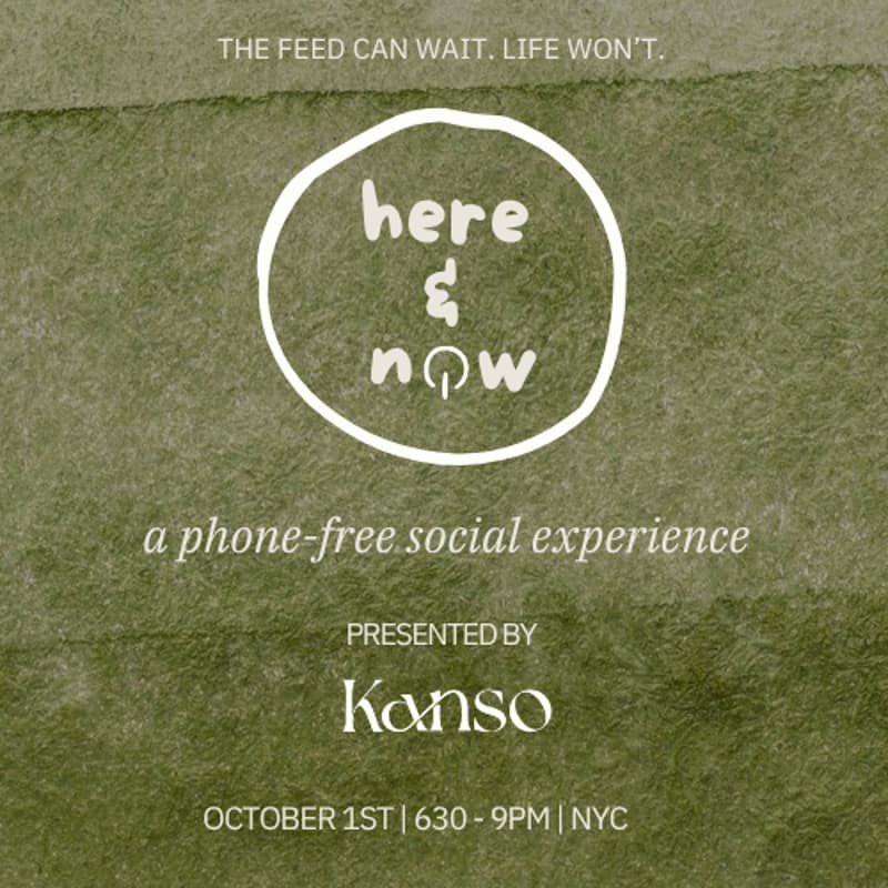 Cover Image for Here & Now: A Phone-Free Experience (NYC)