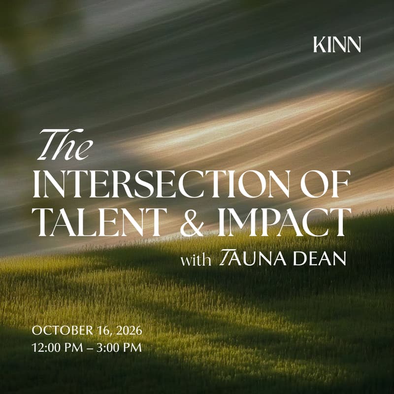 Cover Image for The Intersection of Talent & Impact: Office Hours with Tauna Dean