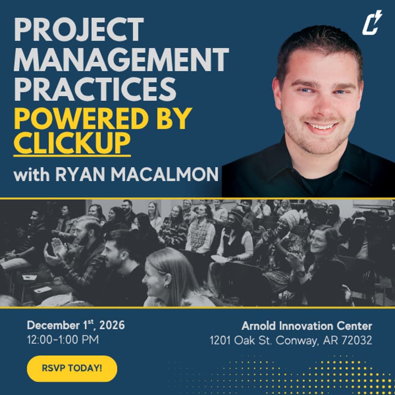 Cover Image for Project Management Practices: Powered by ClickUp - Conductor