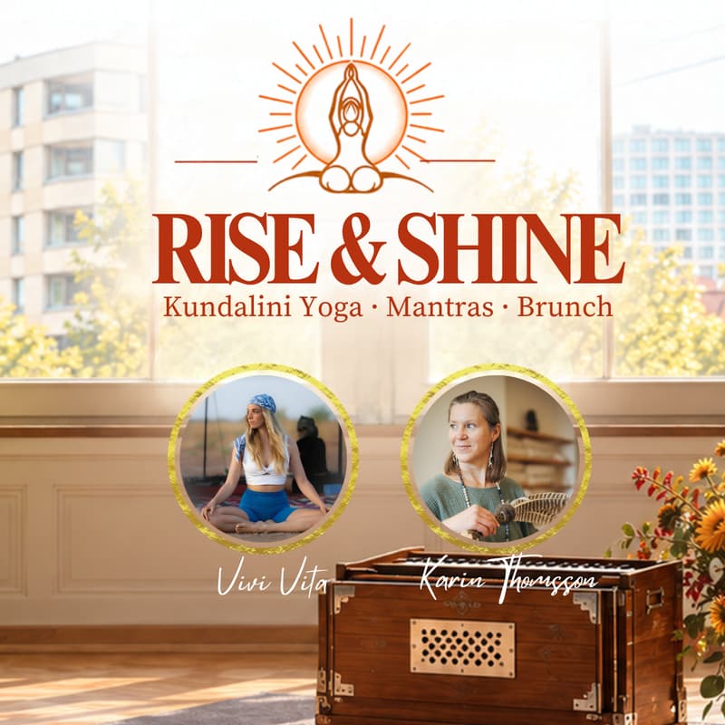 Cover Image for Rise & Shine - Kundalini Yoga, Live Mantras und veganem Brunch
