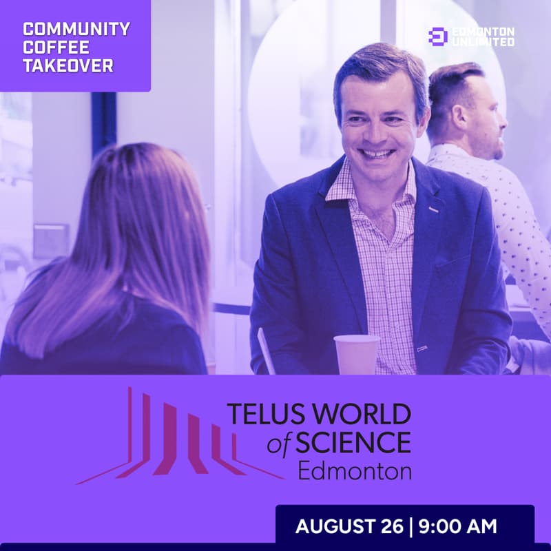 Cover Image for Community Coffee Takeover: TELUS World of Science
