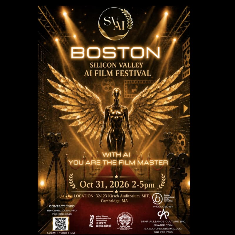 Cover Image for Boston - Silicon Valley AI Film Festival Screening Showcase