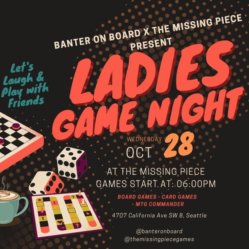 Cover Image for West Seattle Ladies Game Night