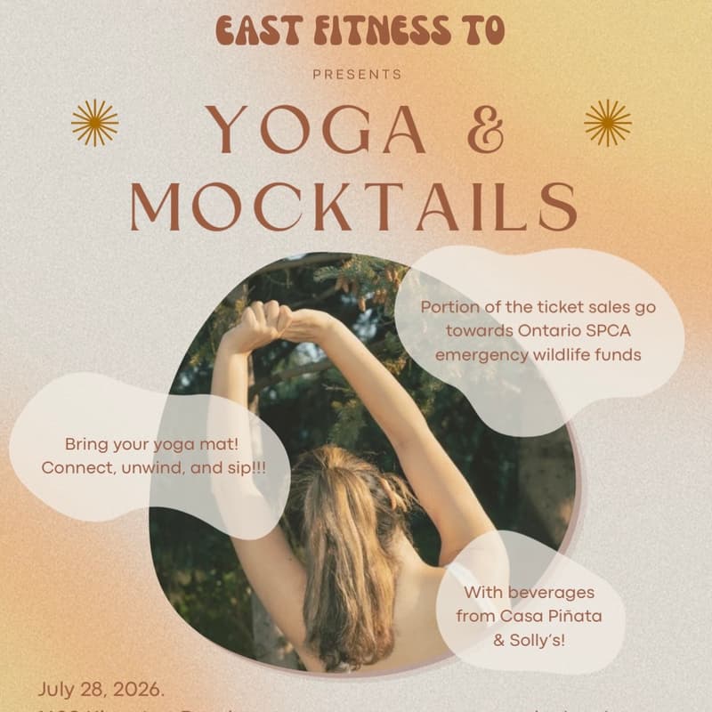 Cover Image for Yoga & Mocktails - EastfitnessTO X Bodega by City Cottage