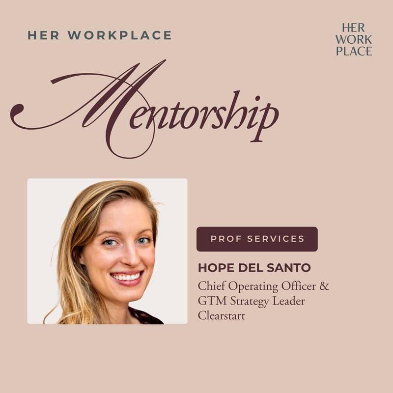 Cover Image for Hope Del Santo's Virtual Mentor Session
