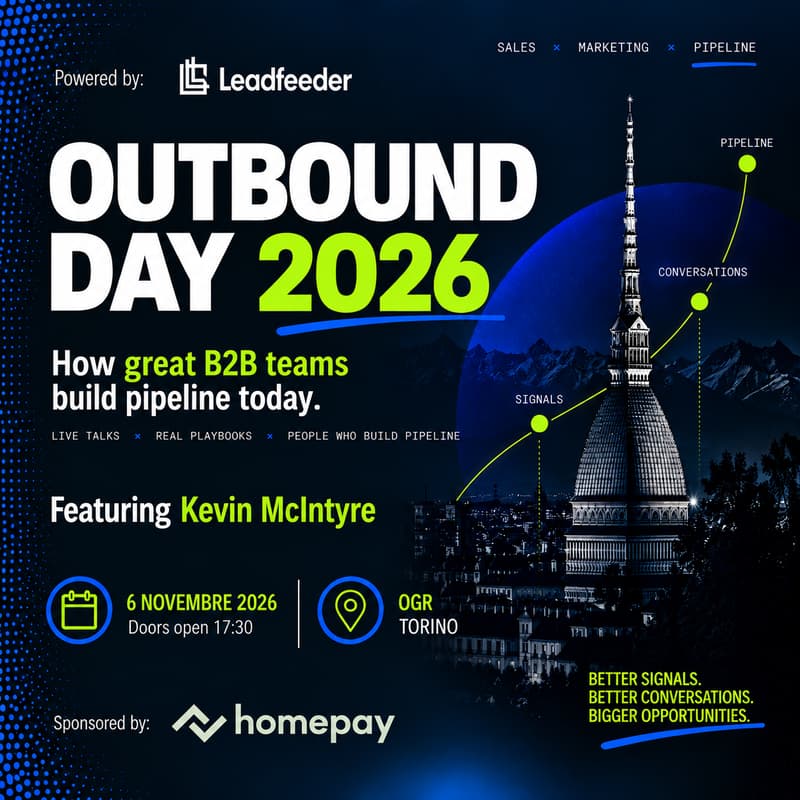 Cover Image for OUTBOUND DAY 2026: How great B2B teams build pipeline today.
