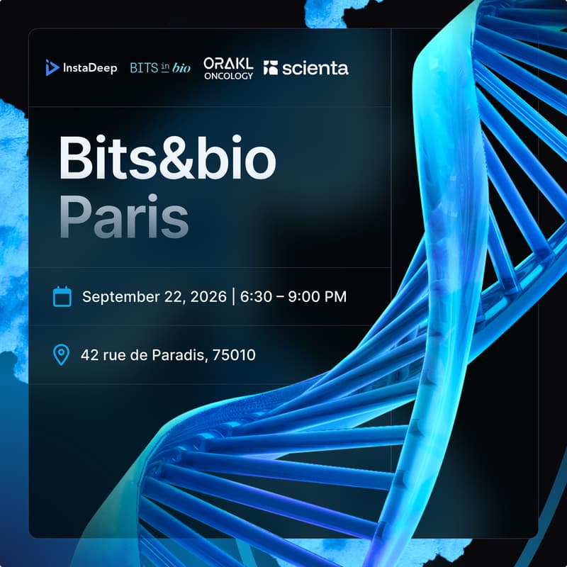 Cover Image for Bits in Bio Paris: Foundation Models from Proteins to Patients