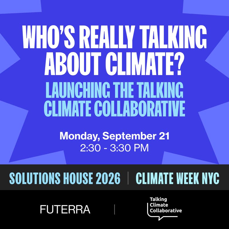 Cover Image for Who’s Really Talking About Climate? With The Talking Climate Collaborative