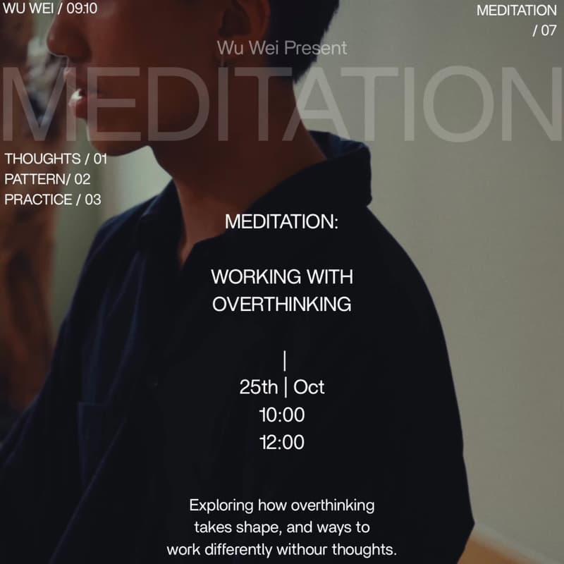 Cover Image for Mediation: Working with overthinking