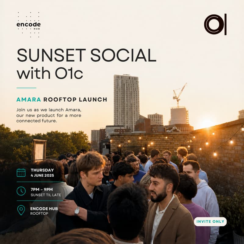 Cover Image for Sunset Social with 01c
