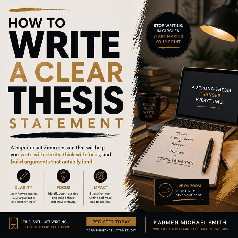 Cover Image for How To Write A Clear Thesis Statement