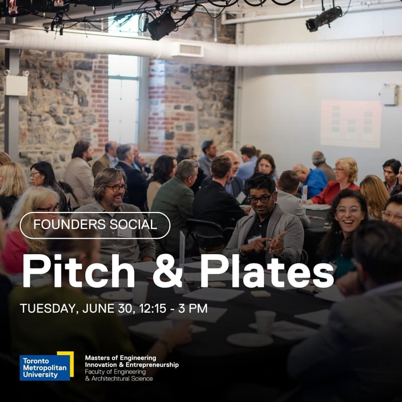 Cover Image for The Pitch & Plates: Founders’Social