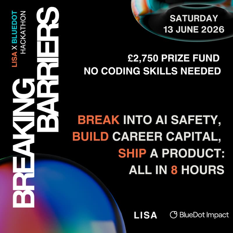 Cover Image for Hackathon: Breaking Barriers to AI Safety