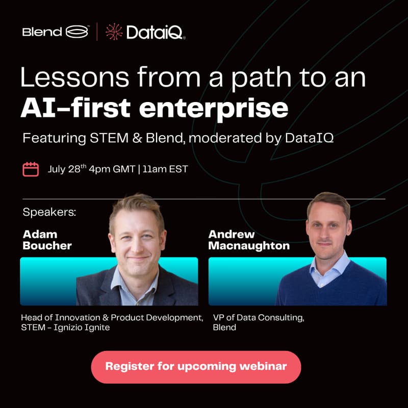Cover Image for Lessons from a Path to an AI-First Enterprise featuring STEM